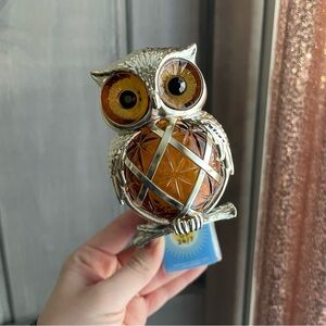 Bath and Bodyworks Whimsical Owl Light up‎ 24/7 gold amber NEW